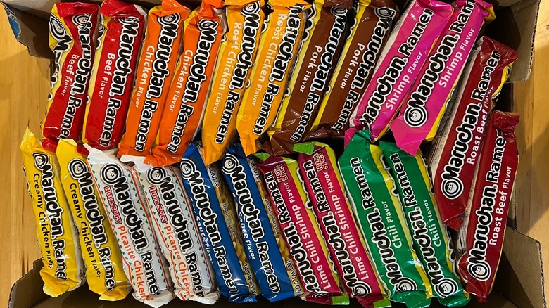 Maruchan Ramen packages