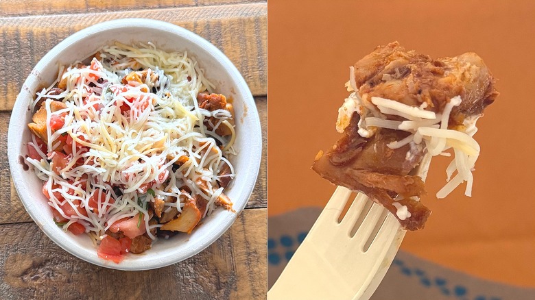 Cholula Hot & Sweet Chicken mini bowl from Qboda