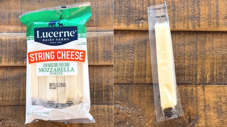 Lucerne mozzarella cheese sticks