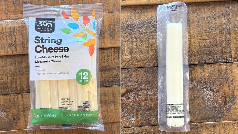 Whole Foods 365 string cheese