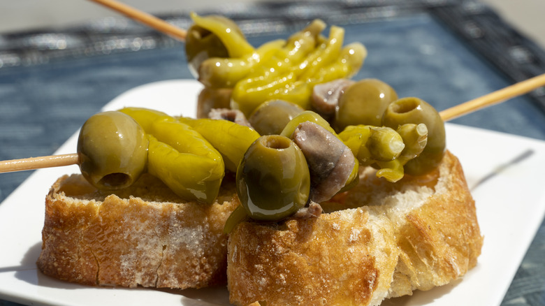 Gilda pintxo