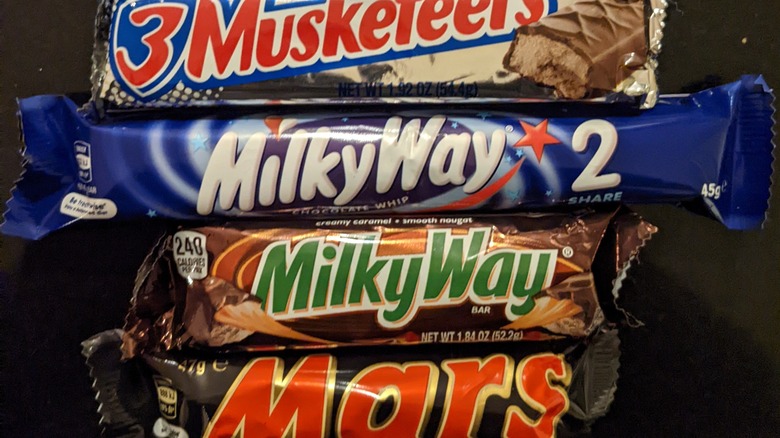 Chocolate candy bars