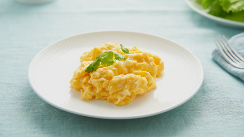 scrambled eggs