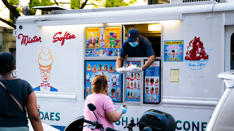 ice cream truck during covid-19