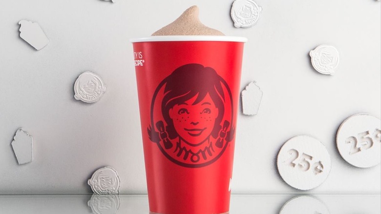 Wendy's chocolate frosty