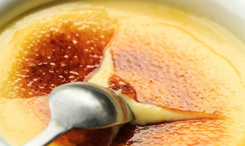The Village Tavern's Crème Brûlée