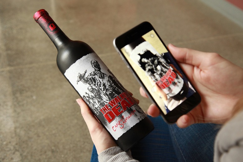 walking dead wine
