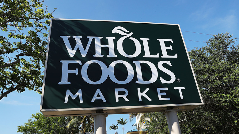 Whole Foods sign
