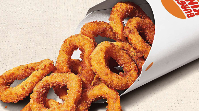 Carton of BK onion rings