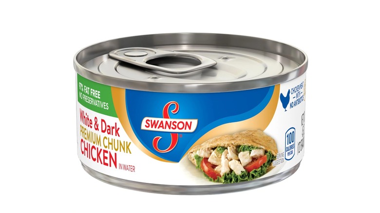Swanson white and dark chicken