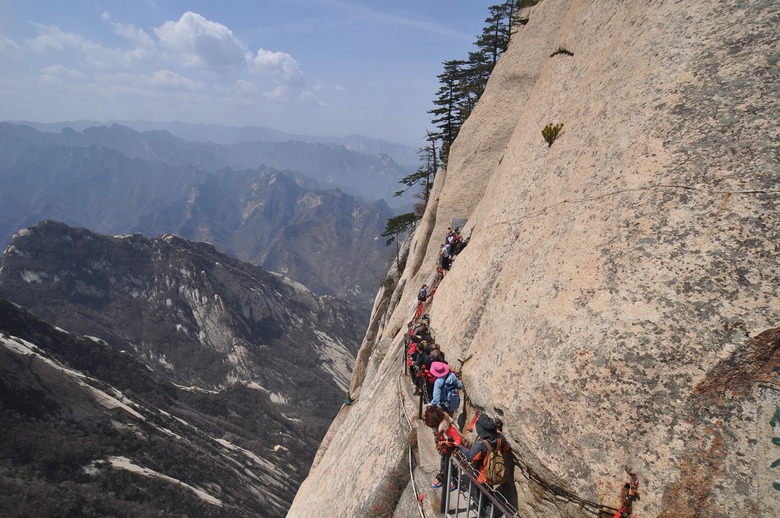 Mount Hua Plank Walk, China