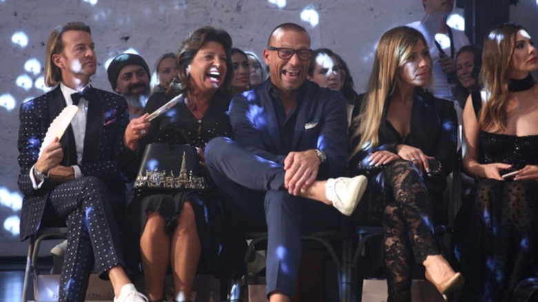 Albrecht family laughing