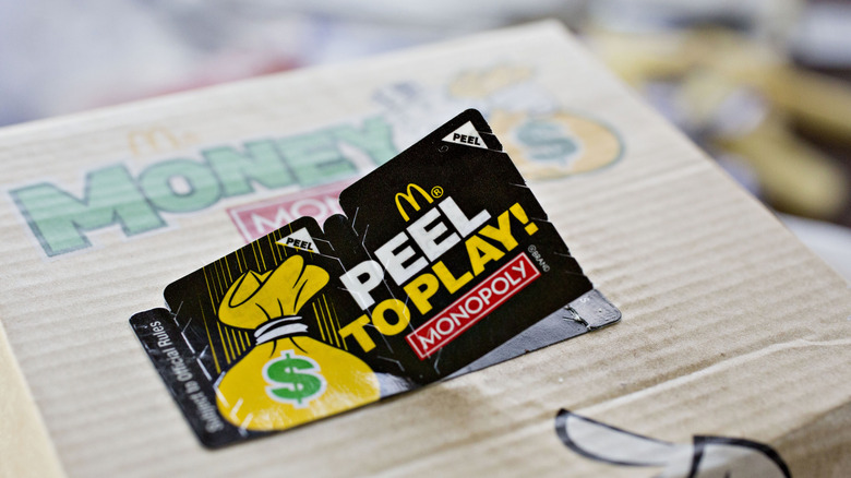 McDonald's Monopoly game piece