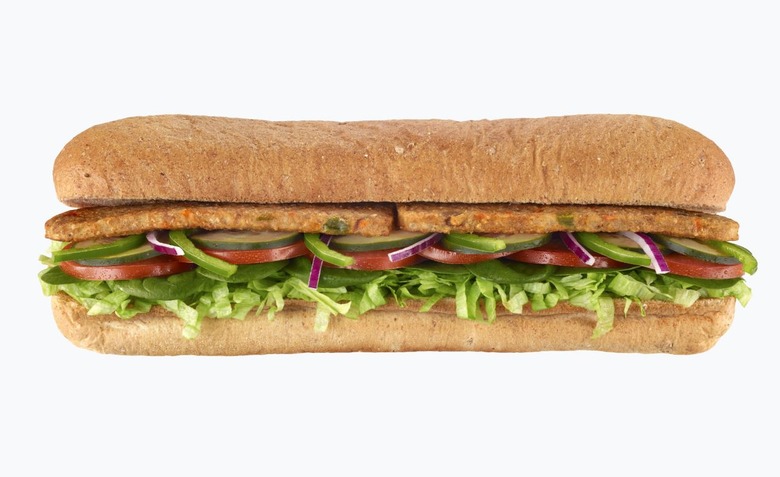 The veggie patty has an interesting main ingredient 