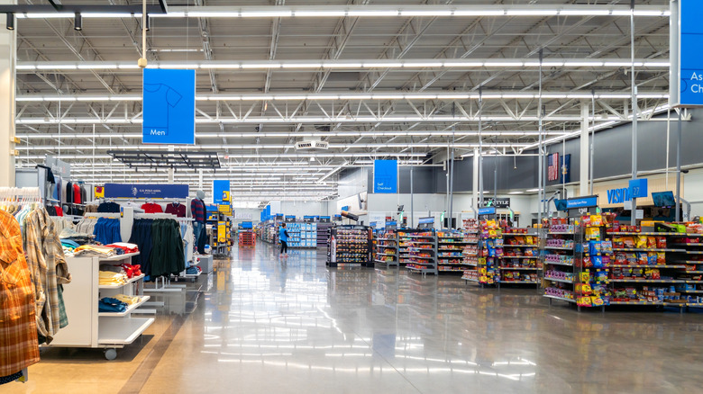 Walmart interior