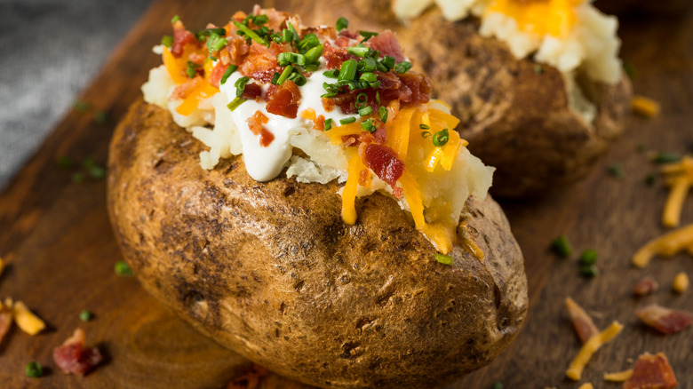 Loaded baked potato