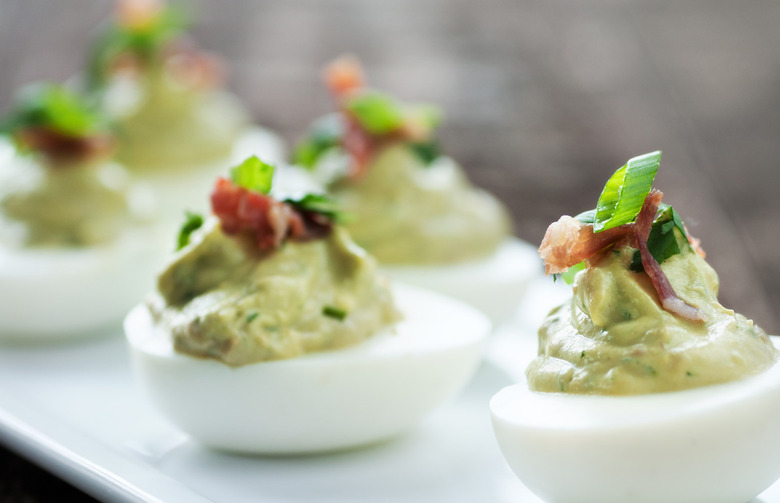 Avocado Deviled Eggs
