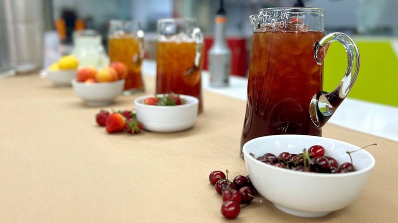 Pitchers of McAlister's Deli teas