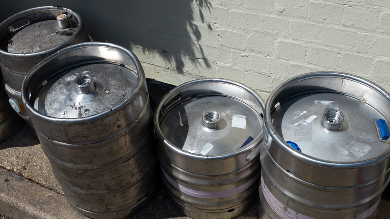 Beer kegs