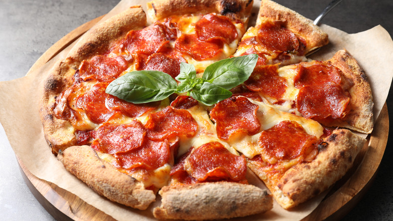 Pepperoni pizza