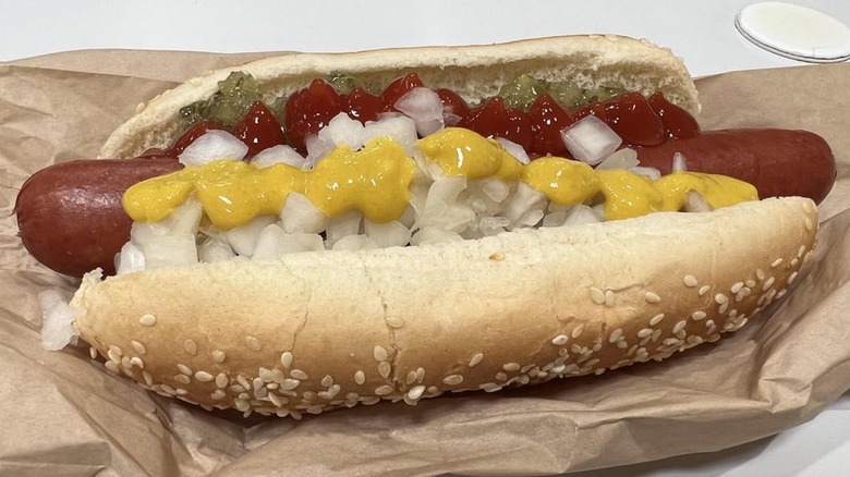 Costco hot dog