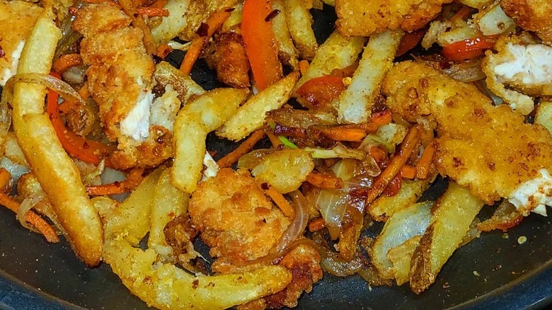 Spice bag in pan