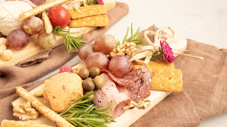 Mini charcuterie boards