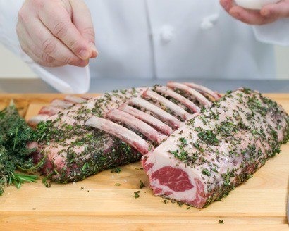 cooking lamb