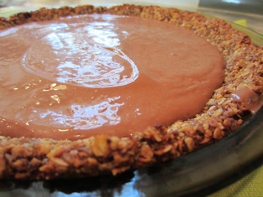 Toasted Coconut Chocolate Cream Pie