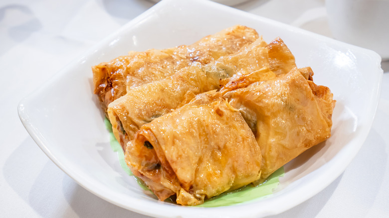 Tofu skin rolls