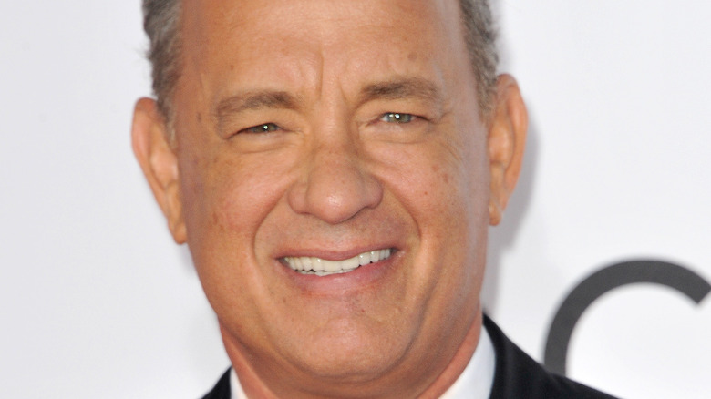 Tom Hanks smiling