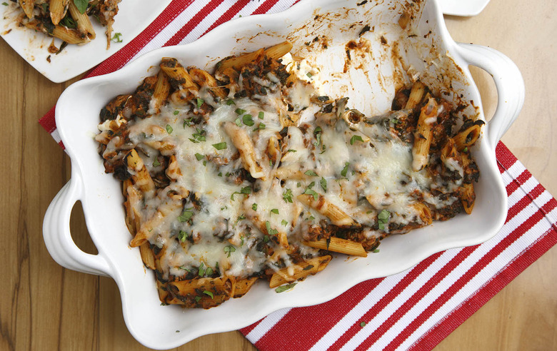 Tomato Florentine Pasta Bake
