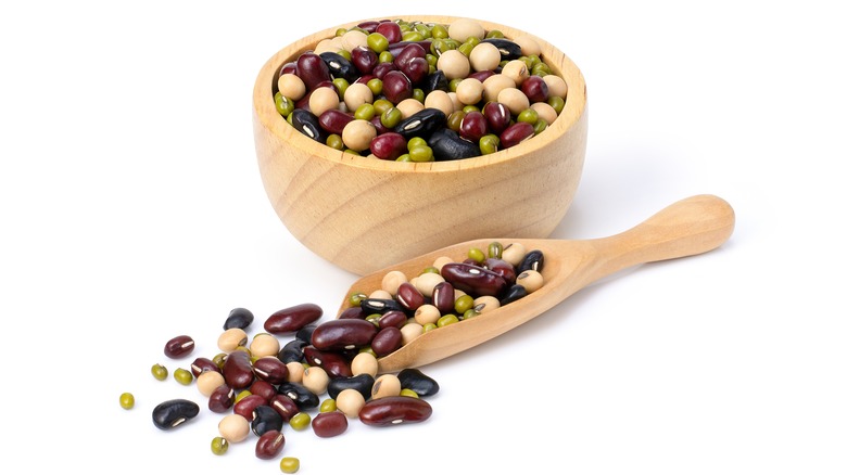Assorted dried beans