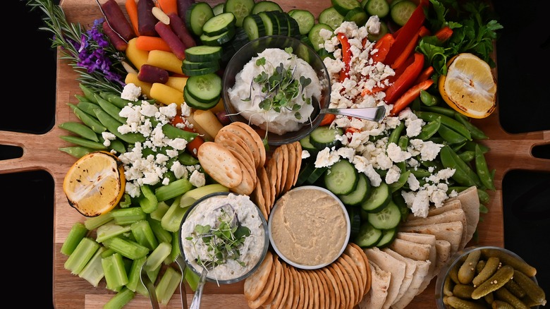 veggie charcuterie board