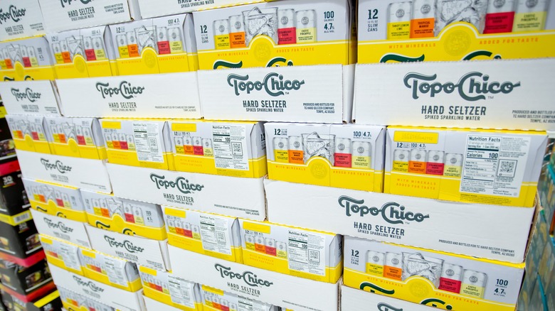 Cases of Topo Chico