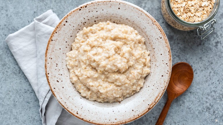 Bowl of oatmeal