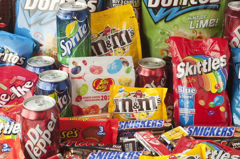junk food labels