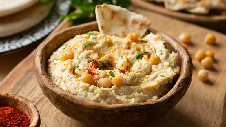 Bowl of hummus