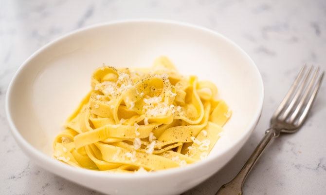Two-Ingredient Pasta Dough