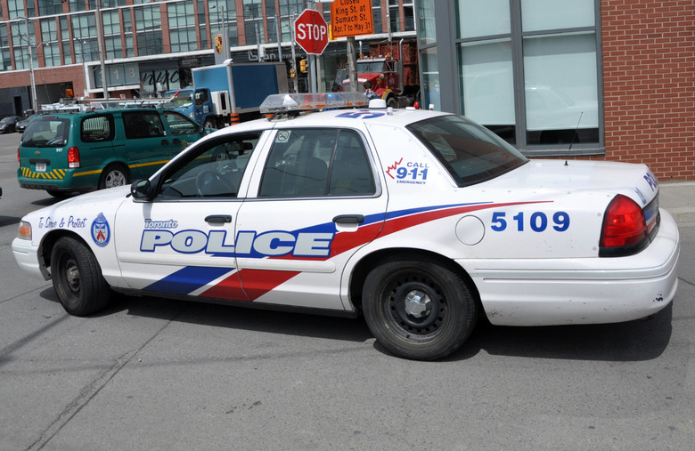 Toronto police car