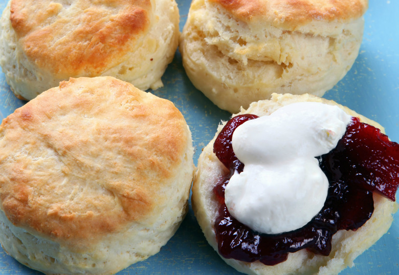 Cornish cream tea
