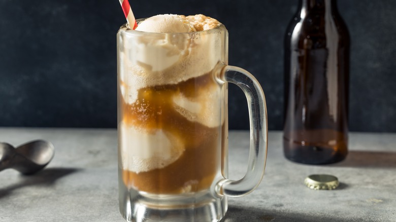 Root beer float
