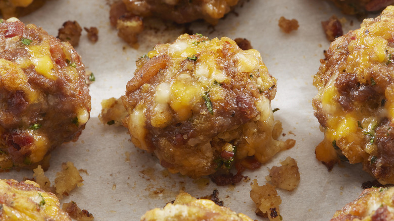 Meatballs made with stuffing
