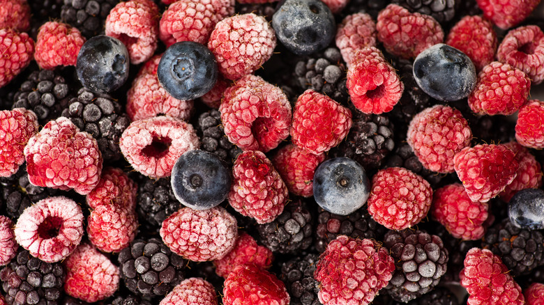 frozen berries