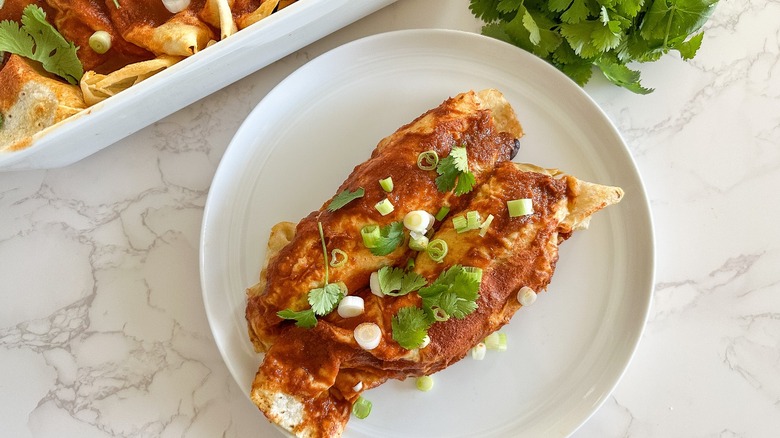 vegan enchiladas