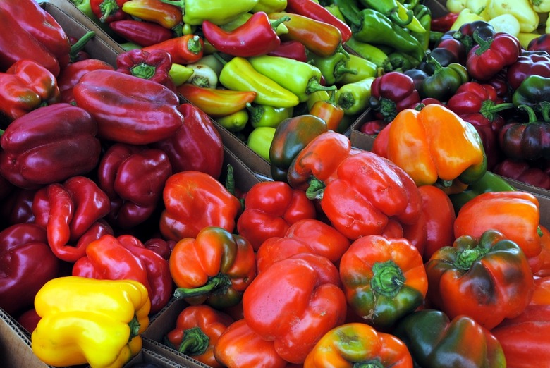 Peppers are fruits