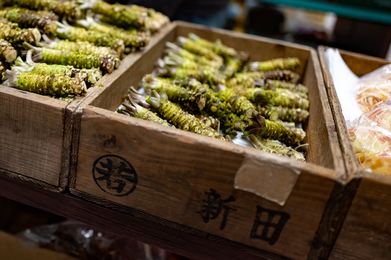 Wasabi is most likely not wasabi