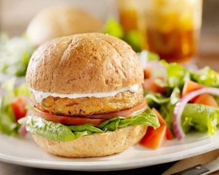 veggie burger