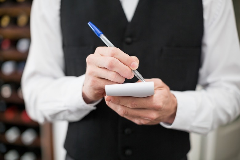 french waiter fired