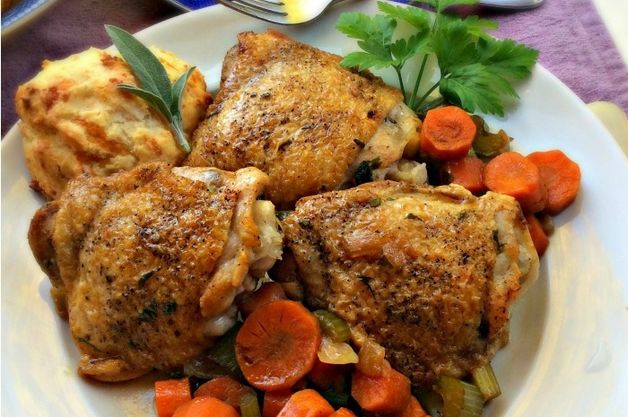 Not My Mom's Stewed Chicken